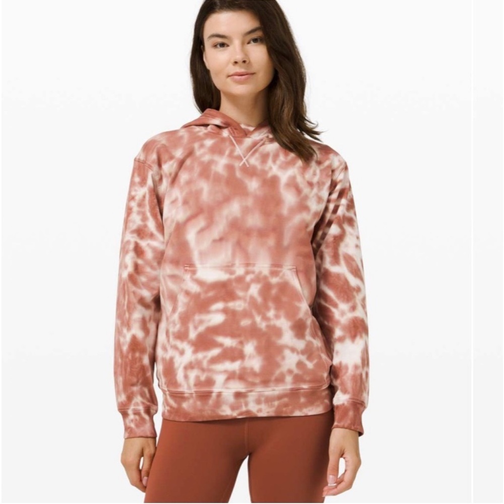 Lululemon “All Yours” tie die hoodie